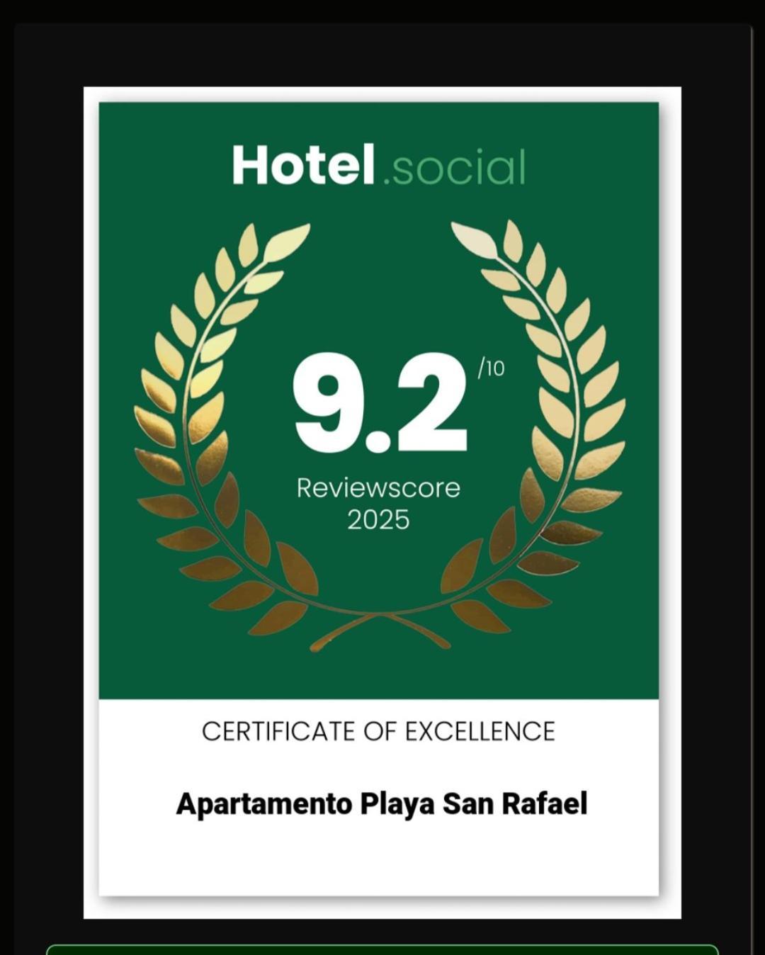 Apartamento Playa San Rafael フエンヒロラ エクステリア 写真